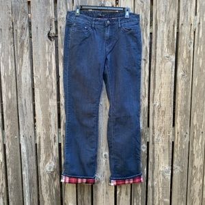 Prana Flannel-lined Boyfriend Jean